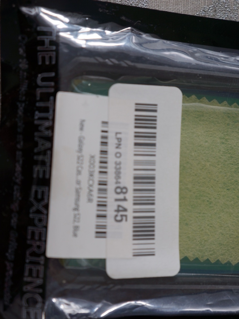 Gritu Green Phone Case Insert with Blue Accent Two Cases IPhone And Samsung - Picture 4 of 4